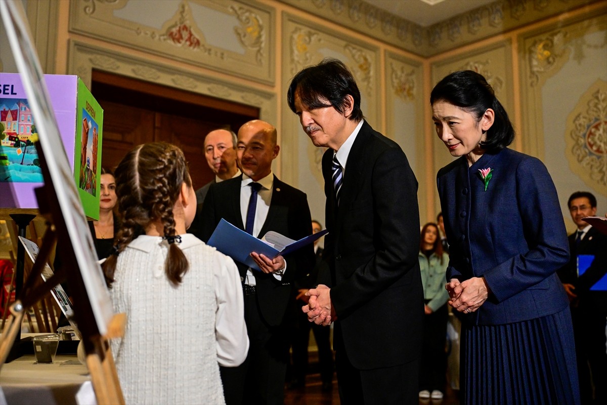 Türkiye-Japonya 100. yıl ilişkileri vesilesiyle Türkiye'yi ziyaret eden Japonya Veliaht Prens ve...