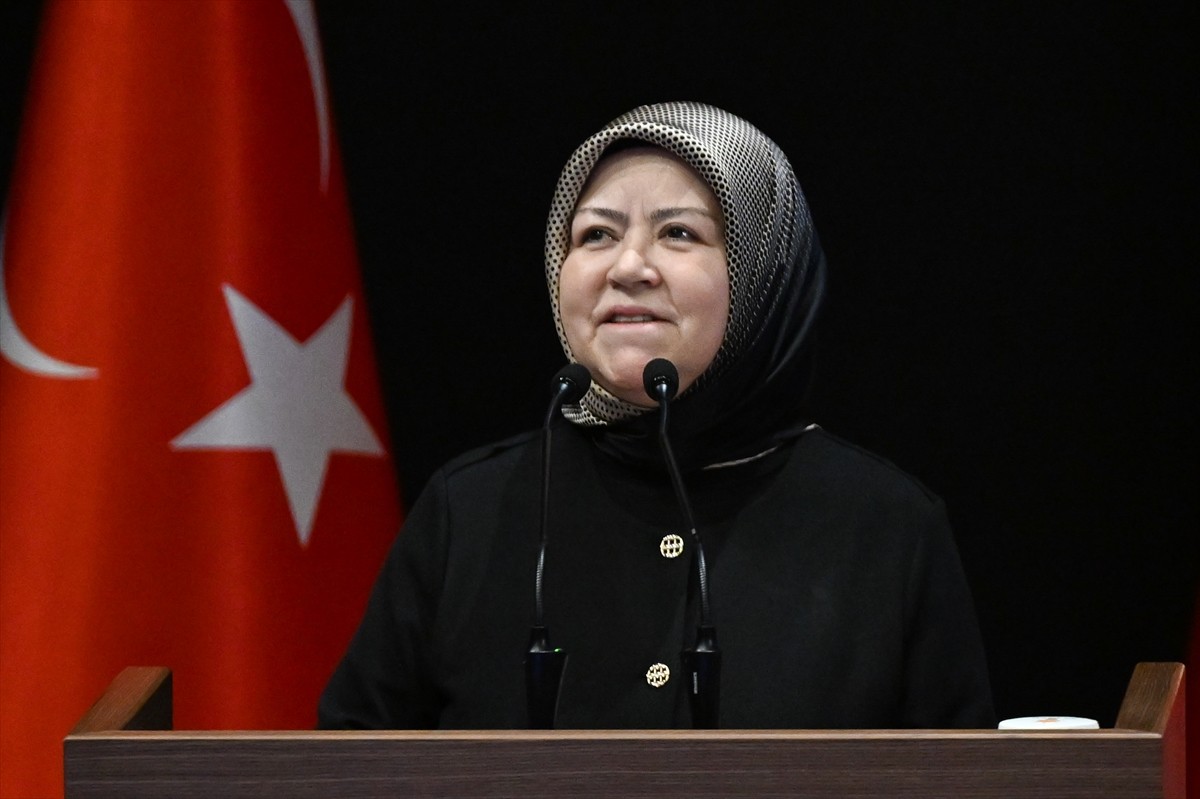 AK Parti Ankara Kadın Kolları 7. Olağan Kongresi, AK Parti Genel Merkez Kongre Binası'nda...