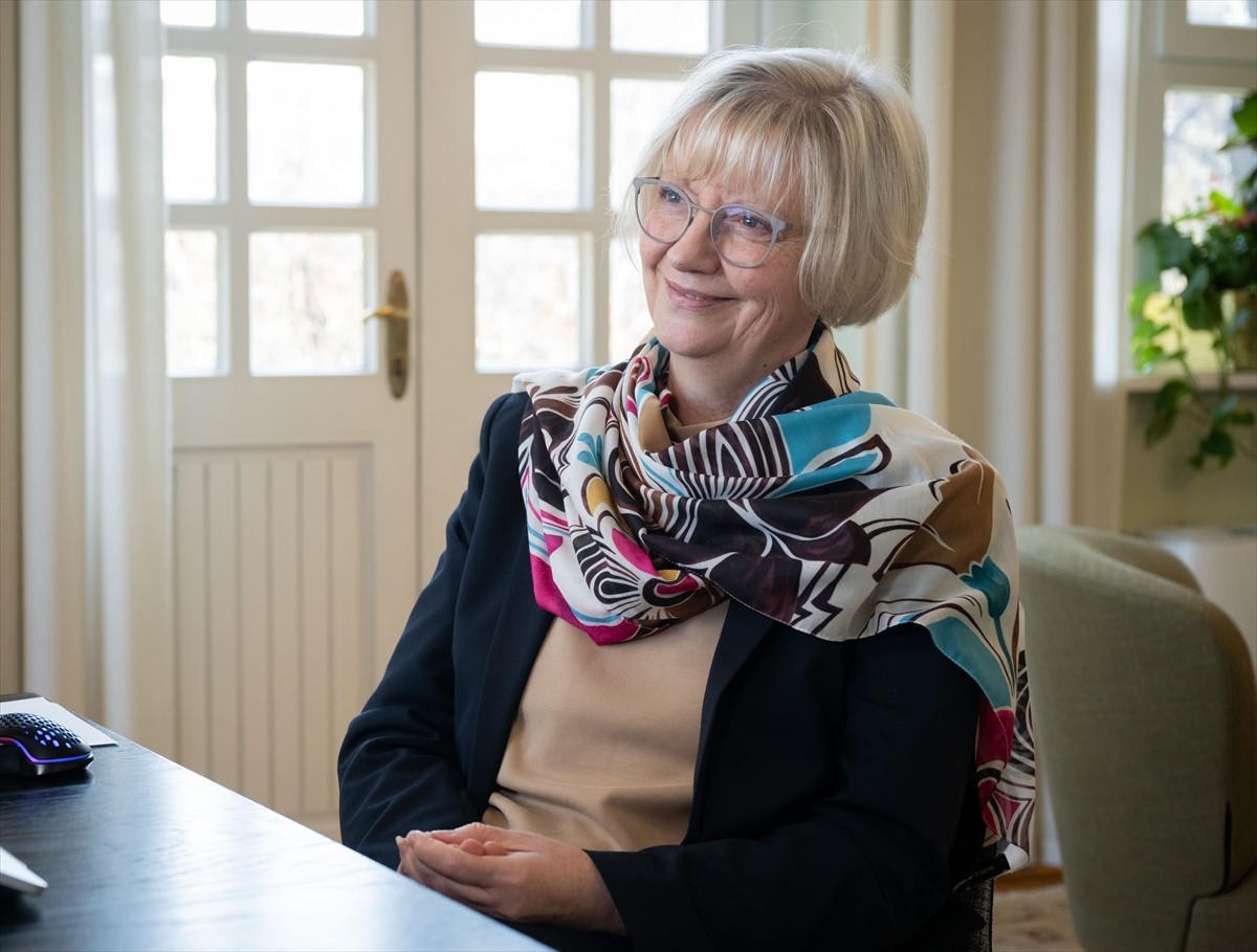 Almanya'nın Ankara Büyükelçisi Sibylle Katharina Sorg, Anadolu Ajansının (AA) gözünden 2024'e...