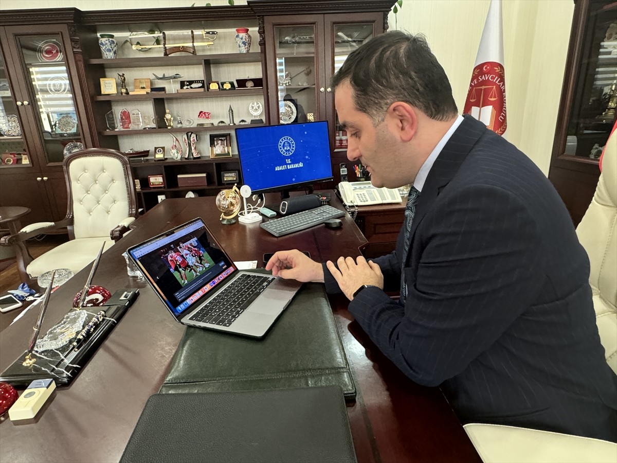 Antalya Cumhuriyet Başsavcısı Yakup Ali Kahveci, Anadolu Ajansının (AA) gözünden 2024'e damga...