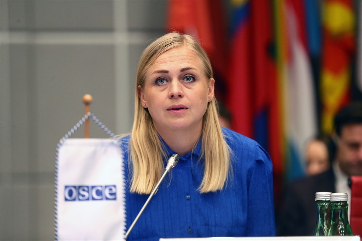 Avusturya'nın başkenti Viyana'da düzenlenen toplantıda Avrupa Güvenlik ve İşbirliği Teşkilatı...