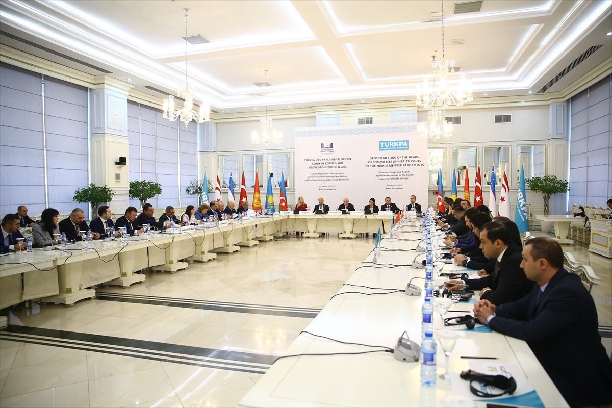  Azerbaycan'da, Türk Devletleri Parlamenter Asamblesi (TÜRKPA) Sağlık Komisyon Başkanları 2....