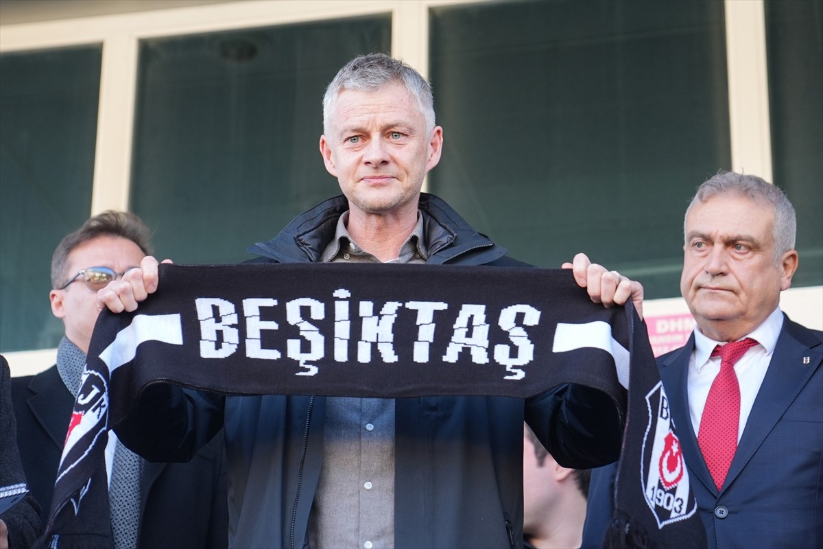 Beşiktaş'ın görüşmelere başlandığını duyurduğu Norveçli teknik direktör Ole Gunnar Solskjaer...
