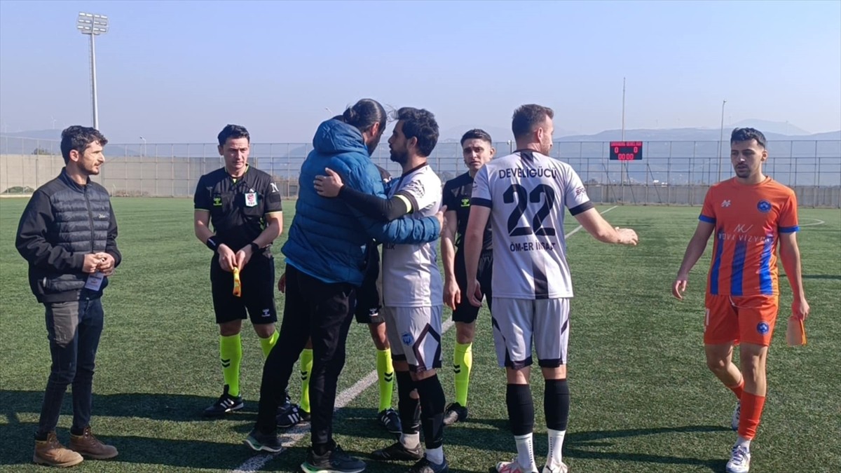 Bölgesel Amatör Lig (BAL) 4. Grup 17. haftasında Develigücü Spor Kulübü ile karşılaşan Samandağ...