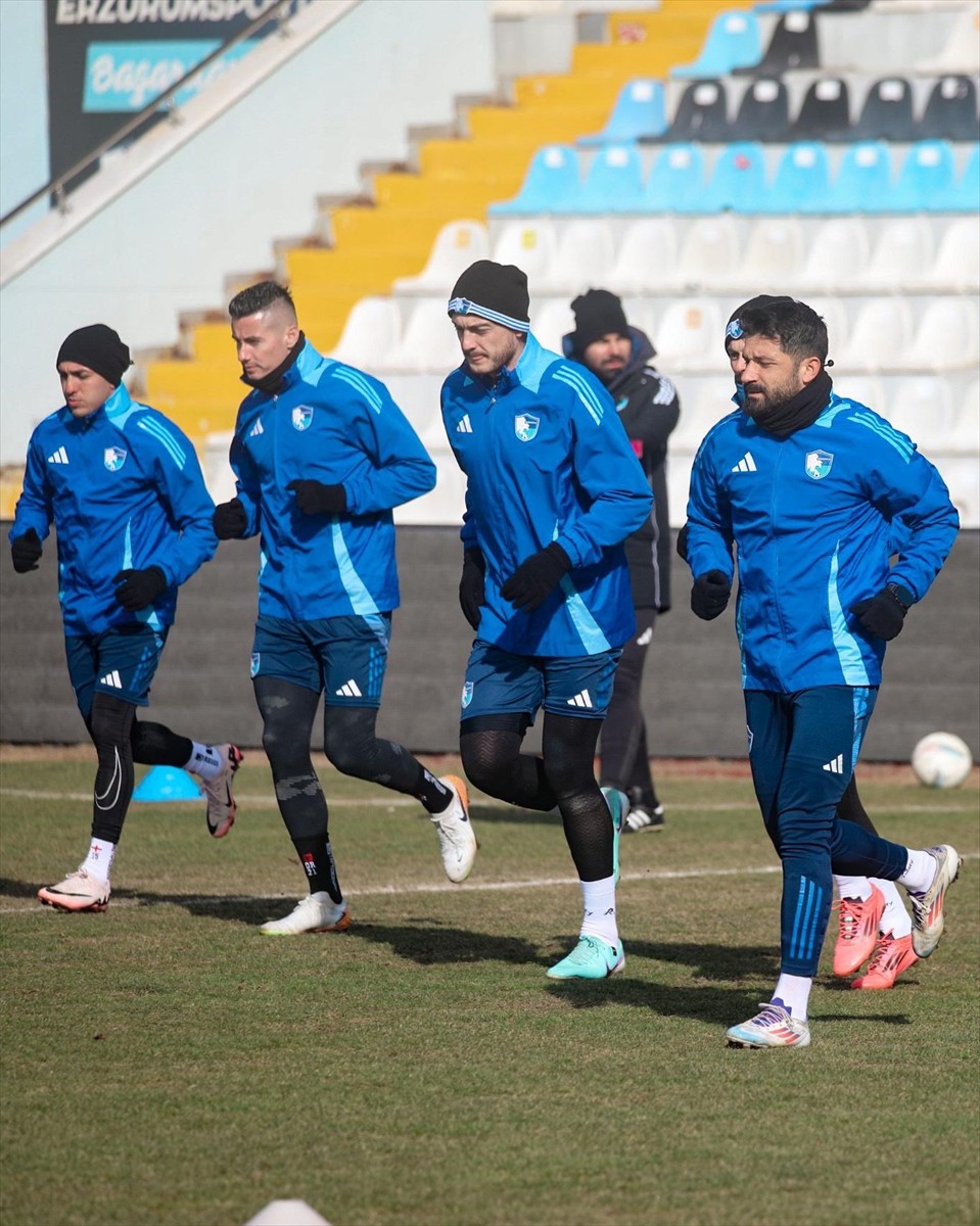 Erzurumspor FK, Trendyol 1. Lig'in 22. haftasında yarın Kocaelispor ile evinde oynayacağı maçın...