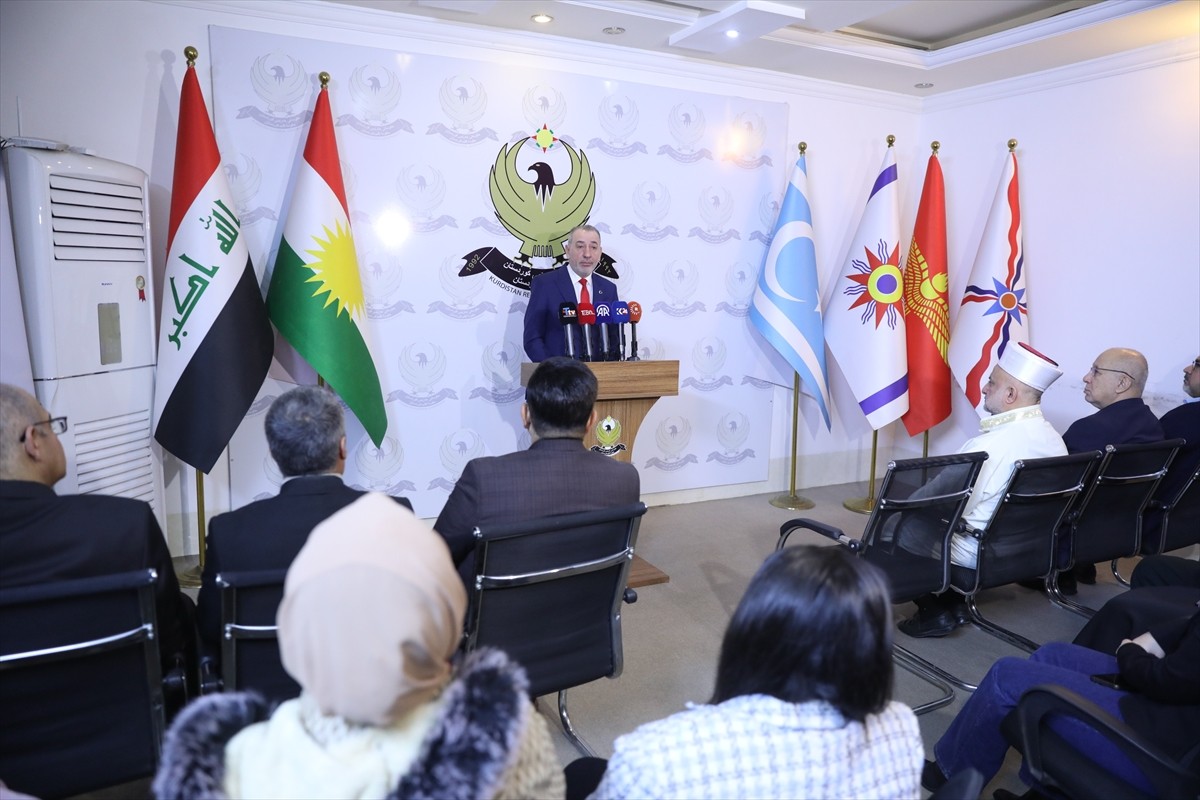 Irak'ta 45 yıl önce Baas rejimi tarafından şehit edilen Türkmen liderler Erbil'de törenle anıldı....