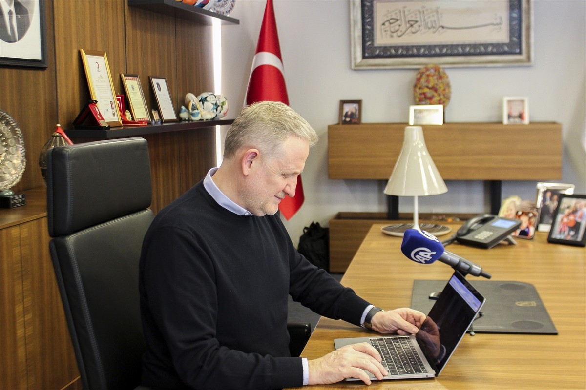 İstanbul Başakşehir Futbol Kulübü Başkanı Göksel Gümüşdağ, Anadolu Ajansının (AA) gözünden 2024'e...