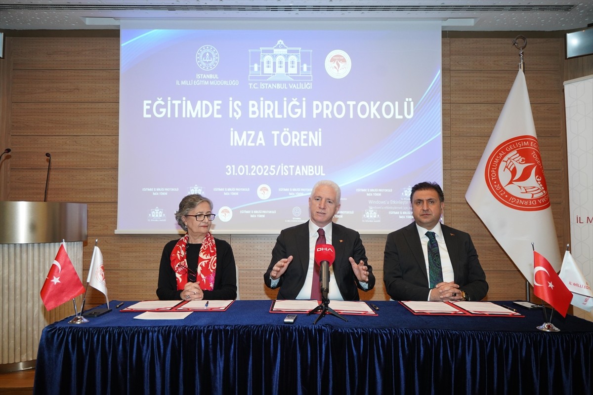 İstanbul Valiliği, İstanbul İl Milli Eğitim Müdürlüğü ile Toplumsal Gelişim Merkezi Eğitim ve...