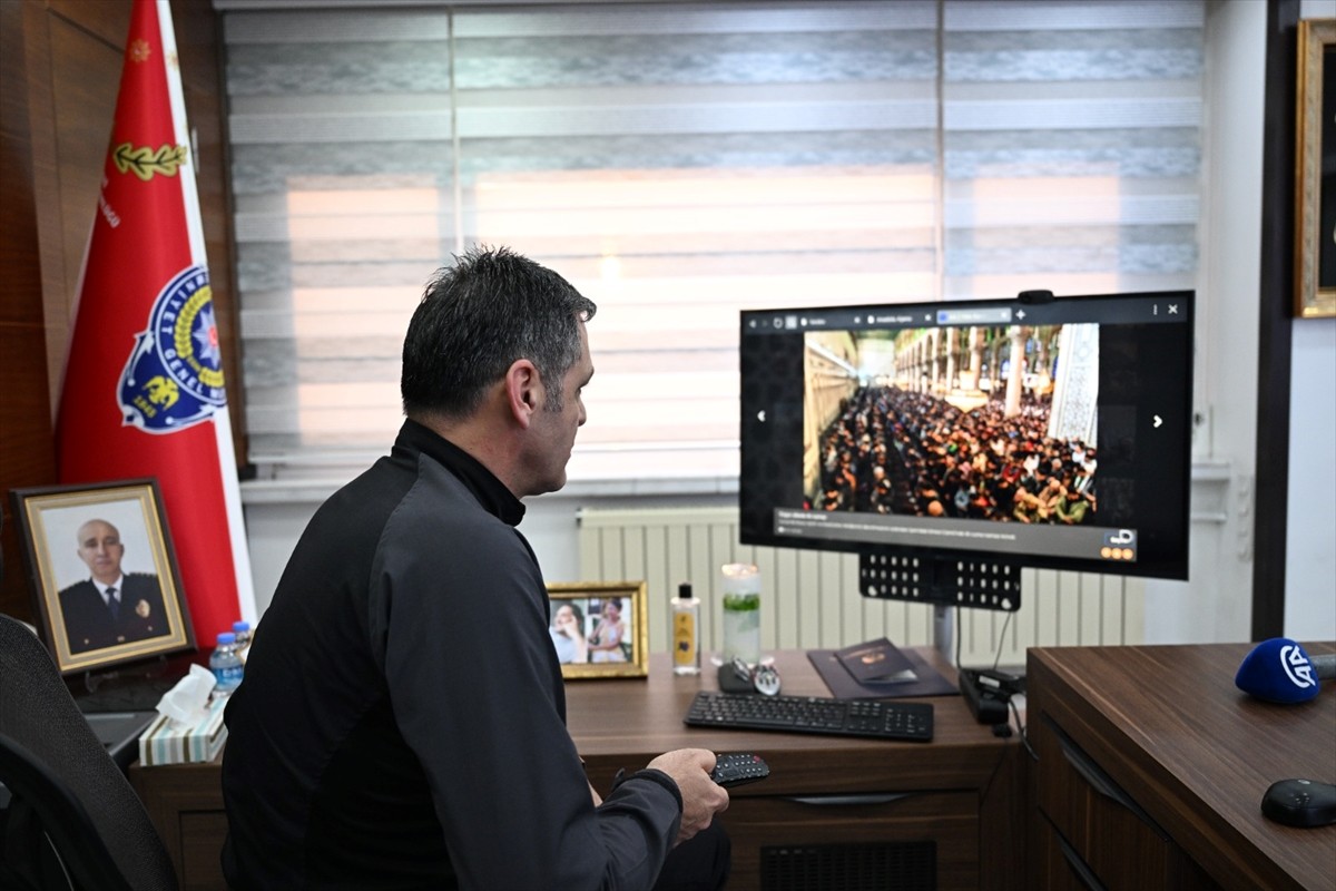 Kayseri İl Emniyet Müdürü Atanur Aydın, Anadolu Ajansının (AA) gözünden 2024'e damga vuran...