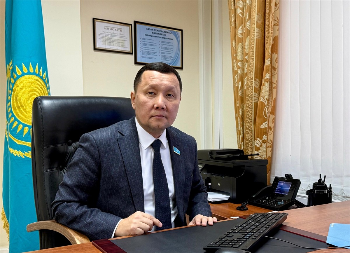 Kazakistan Parlamentosu Meclis Milletvekili ve Mevzuat ve Yargı Reformu Komitesi Üyesi Abzal...