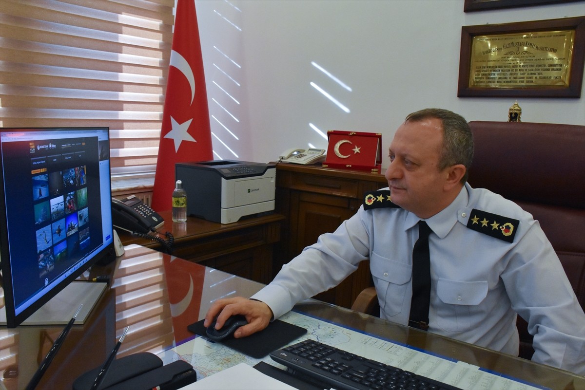 Ordu İl Jandarma Komutanı Kıdemli Albay Sadi Akman, Anadolu Ajansının (AA) gözünden 2024'e damga...