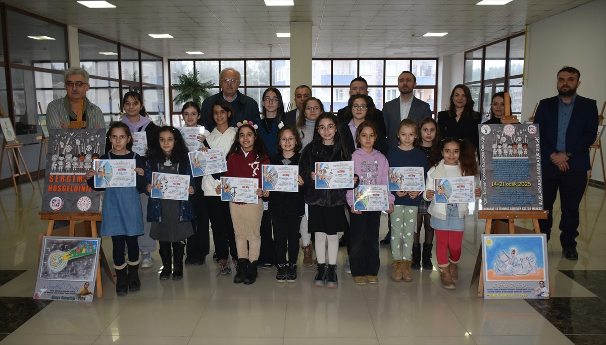 Sinop'un Boyabat ilçesinde Boyabat Bilim ve Sanat Merkezi ile Çin'den Jingfan İlkokulu...