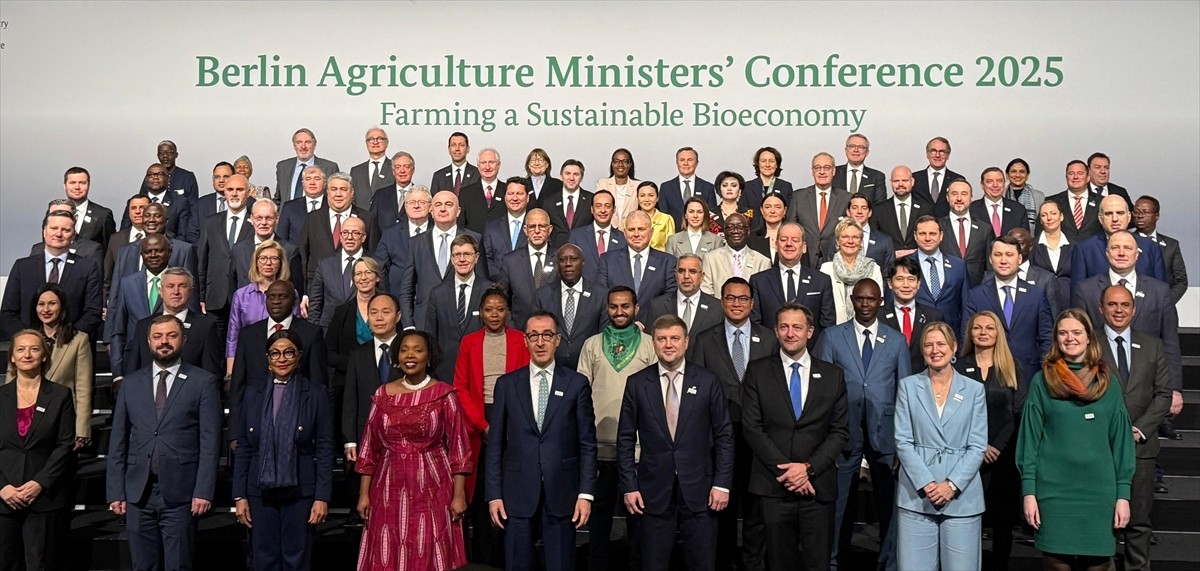 Tarım ve Orman Bakan Yardımcısı Ahmet Bağcı, Almanya'da düzenlenen 17. Berlin Tarım Bakanları...