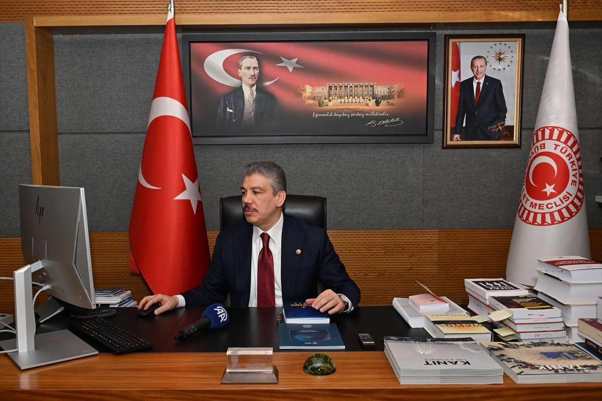  TBMM Adalet Komisyonu Başkanı ve AK Parti İstanbul Milletvekili Cüneyt Yüksel, Anadolu Ajansının...