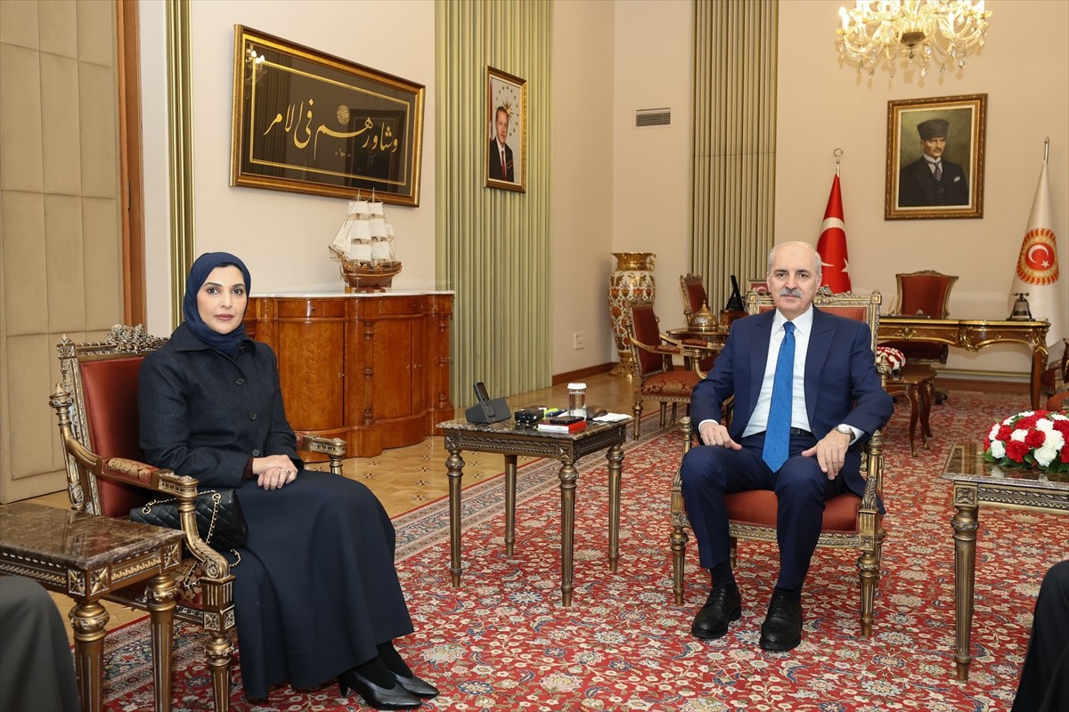 TBMM Başkanı Numan Kurtulmuş, Katar Ulusal İnsan Hakları Komitesi Başkanı ve Ulusal İnsan Hakları...