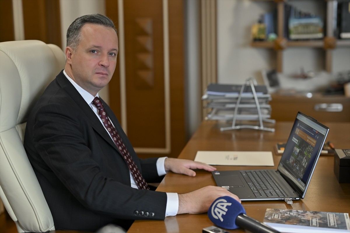 Türk İşbirliği ve Koordinasyon Ajansı (TİKA) Başkanı Serkan Kayalar, Anadolu Ajansının (AA)...