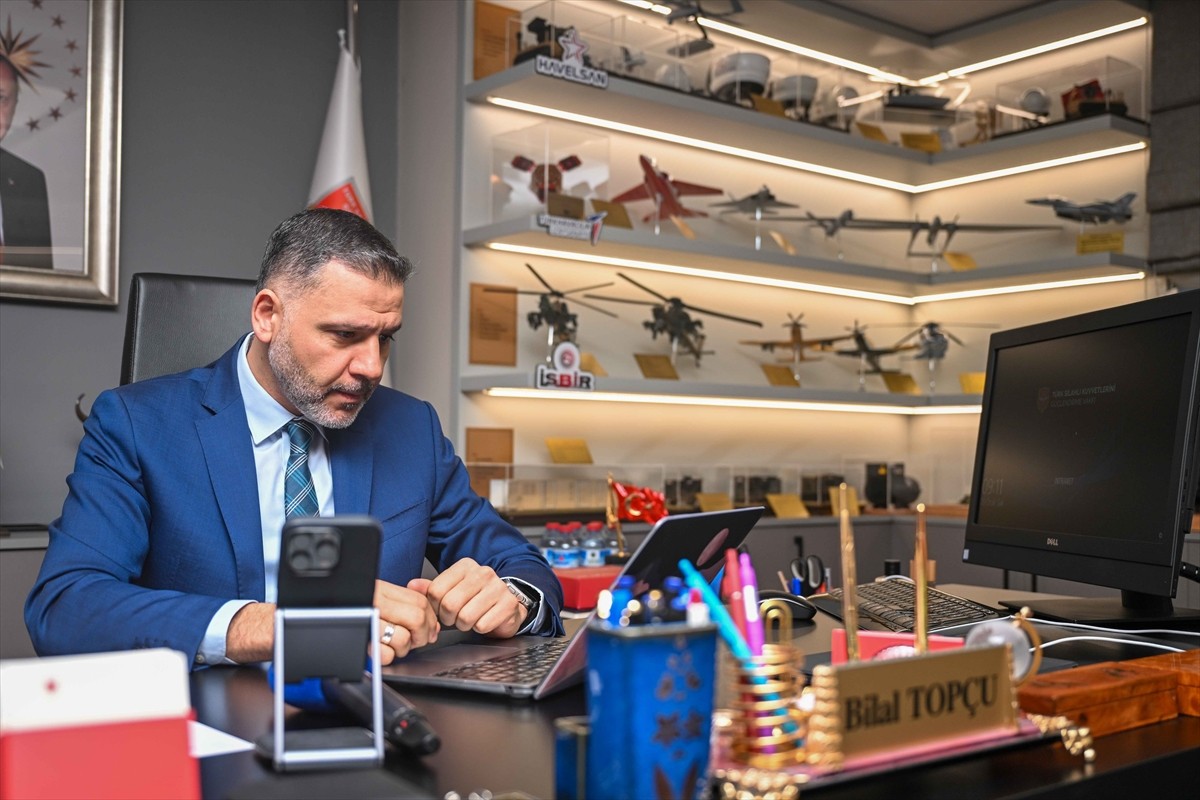 Türk Silahlı Kuvvetlerini Güçlendirme Vakfı Genel Müdürü Bilal Topçu, Anadolu Ajansının (AA)...