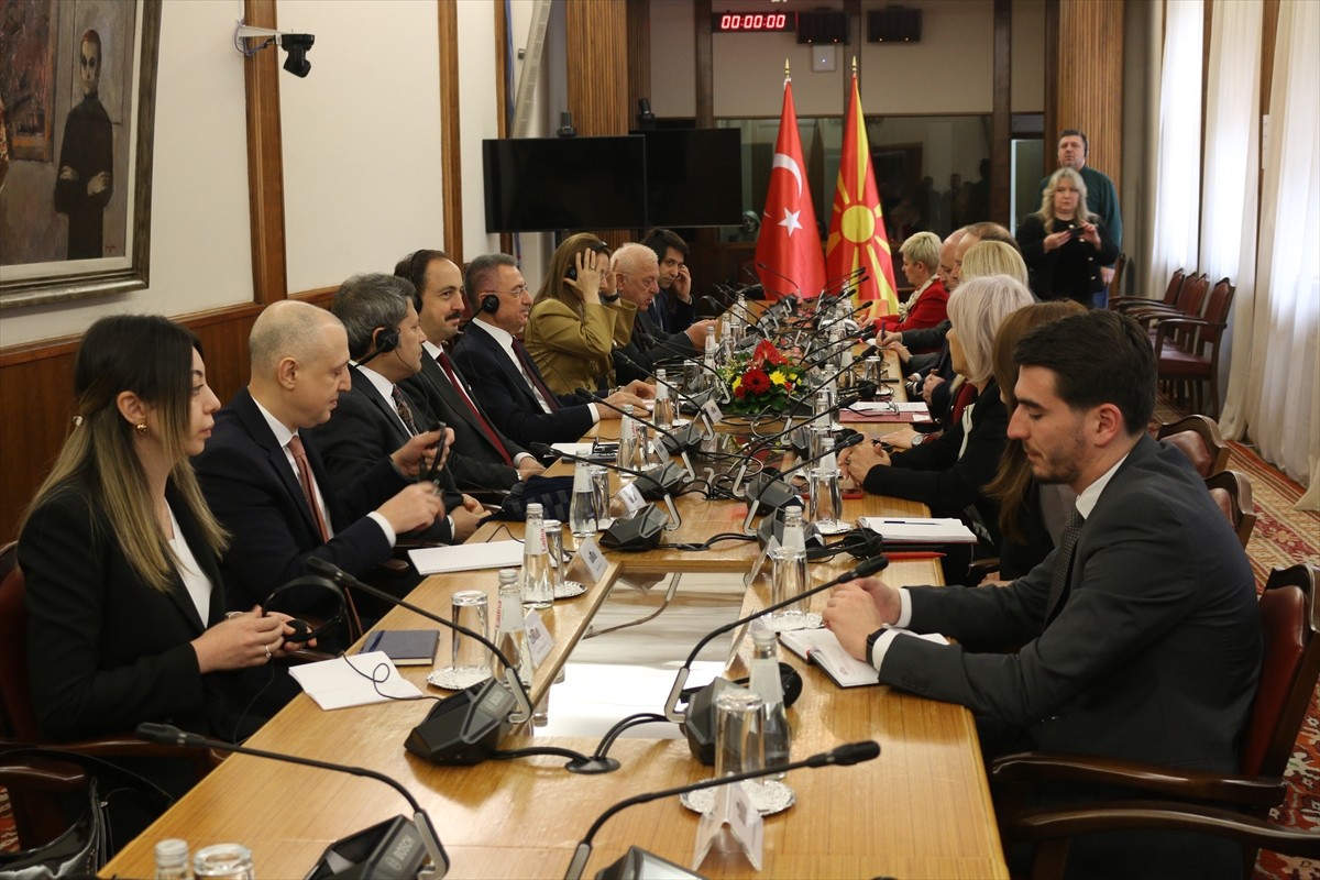 Türkiye Büyük Millet Meclisi (TBMM) Dışişleri Komisyonu Başkanı Fuat Oktay ve beraberindeki heyet...