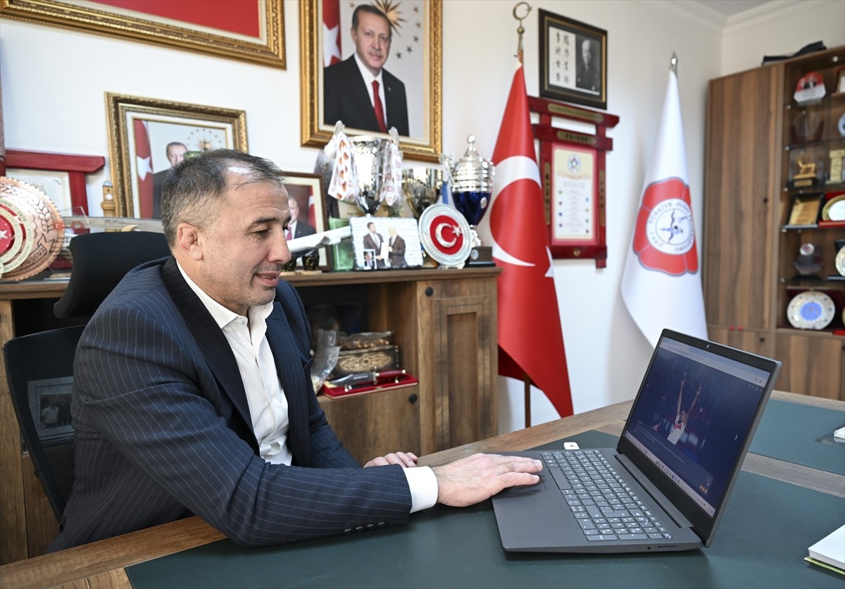 Türkiye Judo Federasyonu Başkanı Sezer Huysuz, Anadolu Ajansının (AA) gözünden 2024'e damga vuran...