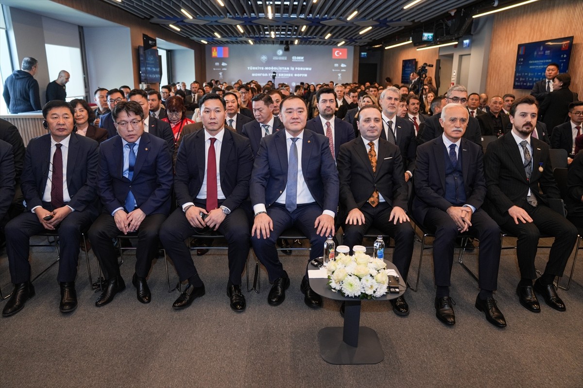 Türkiye - Moğolistan İş Forumu, Dış Ekonomik İlişkiler Kurulu (DEİK) Genel Merkezi'nde...