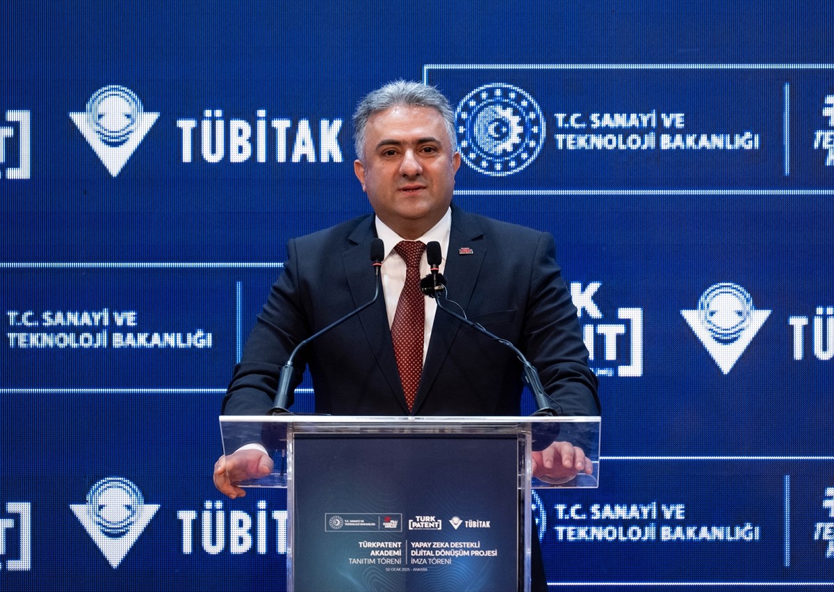 TÜRKPATENT Akademi Tanıtımı ve Yapay Zeka Destekli Dijital Dönüşüm Projesi İmza Töreni, Sanayi ve...