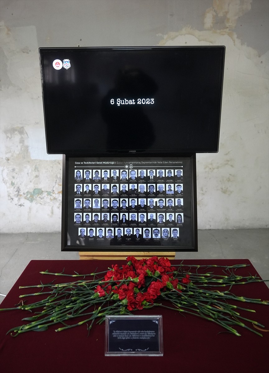 Adalet Bakanlığı Ceza ve Tevkifevleri Genel Müdürlüğünce (CTE), Kahramanmaraş merkezli 6 Şubat...