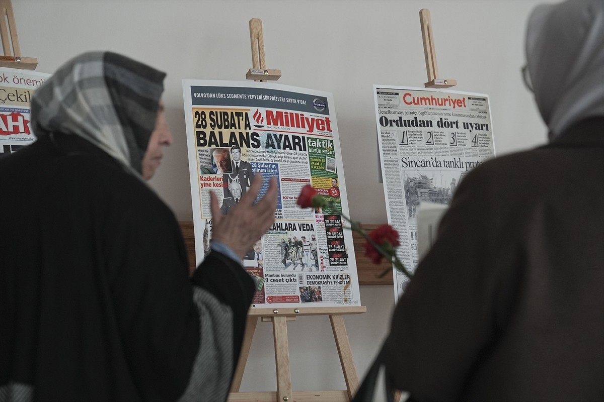 Başkentte, 28 Şubat Hakların İadesi Platformu ve Önder Ankara İmam Hatipliler Derneğince, "28....