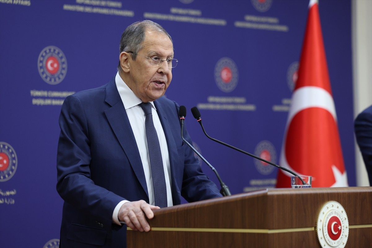 Dışişleri Bakanı Hakan Fidan, Ankara'yı ziyaret eden Rusya Dışişleri Bakanı Sergey Lavrov...