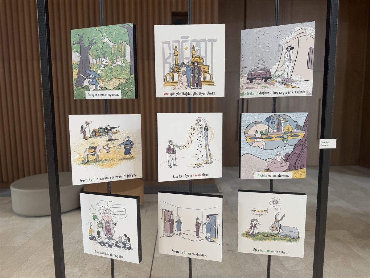 Fibula Yayıncılığın hazırladığı "Söz Uçar Sanat Kalır: Meraklısına Atasözü Atlası" çocuk kitabının...