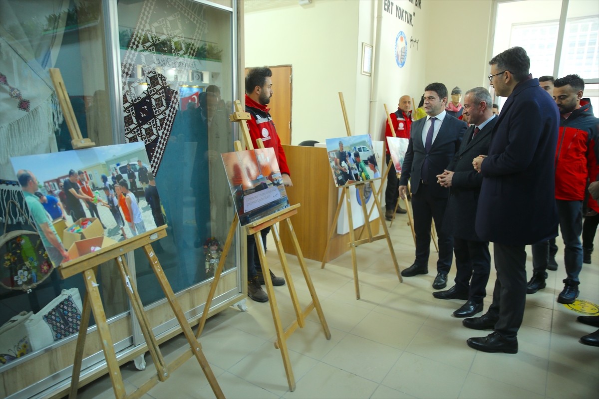 Hakkari'de, Kahramanmaraş merkezli 6 Şubat 2023'te meydana gelen depremlerde hayatını kaybedenler...
