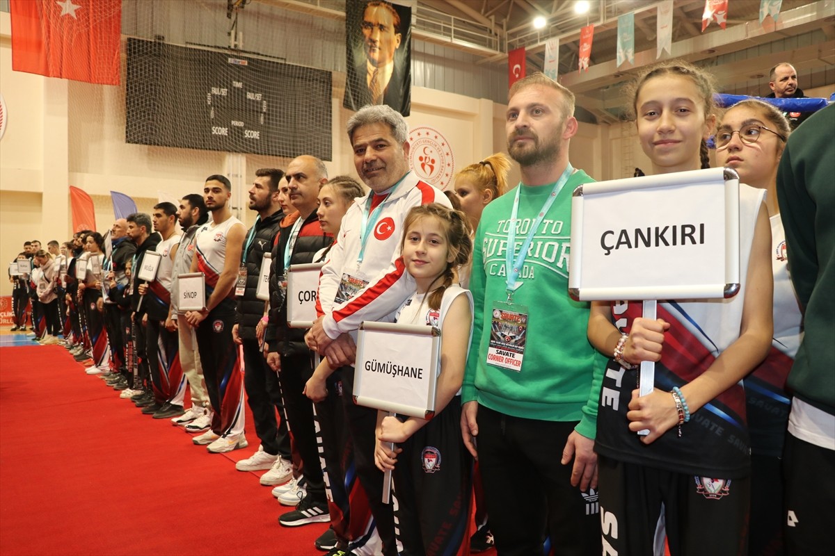 Hasan Aslan Türkiye Savate Şampiyonası Çankırı'da başladı.