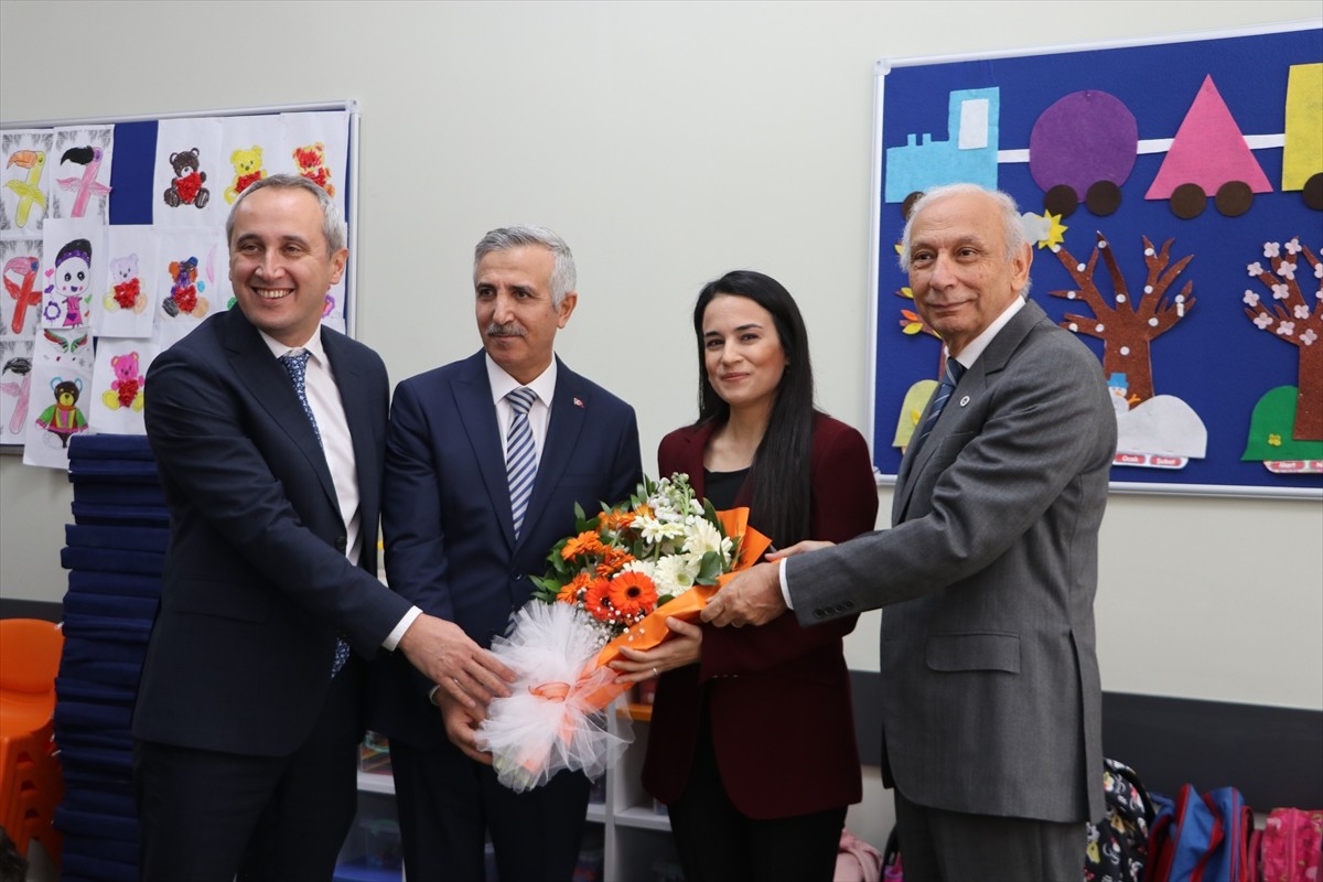 ING Türkiye'nin, Türk Eğitim Vakfı (TEV) iş birliğiyle Kahramanmaraş'ta inşa ettiği anaokulu...