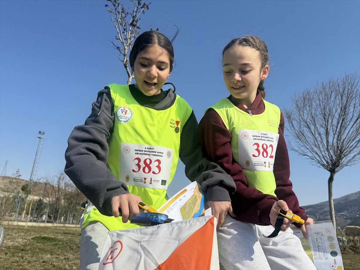Kahramanmaraş'ta "6 Şubat Deprem Şehitlerini Anma Oryantiring Yarışması" düzenlendi....