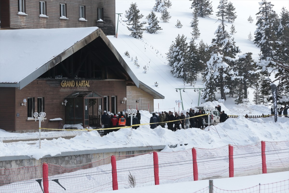 Kartalkaya Kayak Merkezi'ndeki Grand Kartal Otel'de 21 Ocak'ta meydana gelen yangın faciasının tüm...