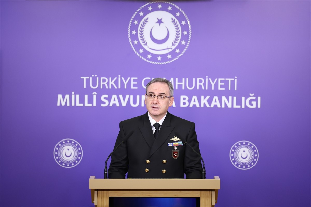 Milli Savunma Bakanlığı (MSB) Basın-Halkla İlişkiler Müşaviri ve Bakanlık Sözcüsü Tuğamiral Zeki...