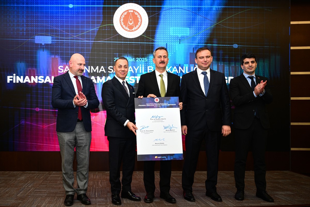 "Finansal Kiralama Desteği", Cumhurbaşkanlığı Savunma Sanayii Başkanı Haluk Görgün ve Vakıf...