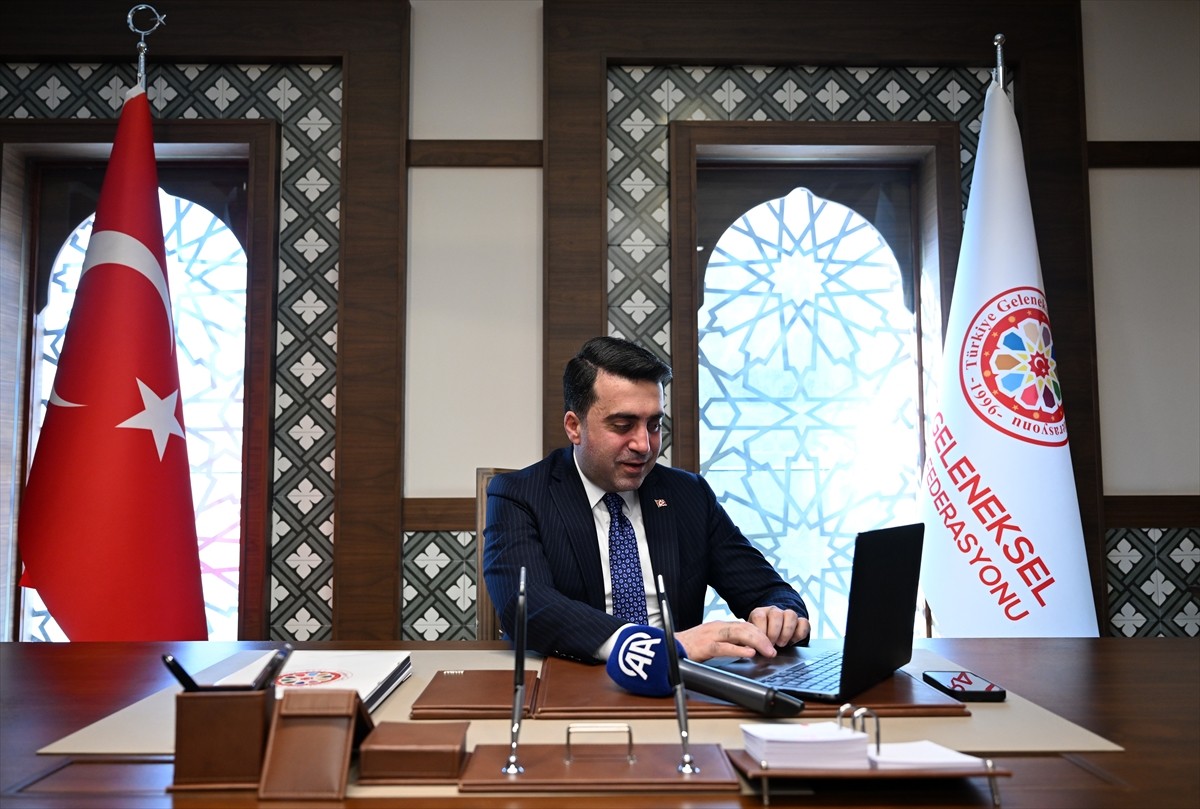 Türkiye Geleneksel Spor Dalları Federasyonu Başkanı Abdulhadi Turus, Anadolu Ajansının (AA)...