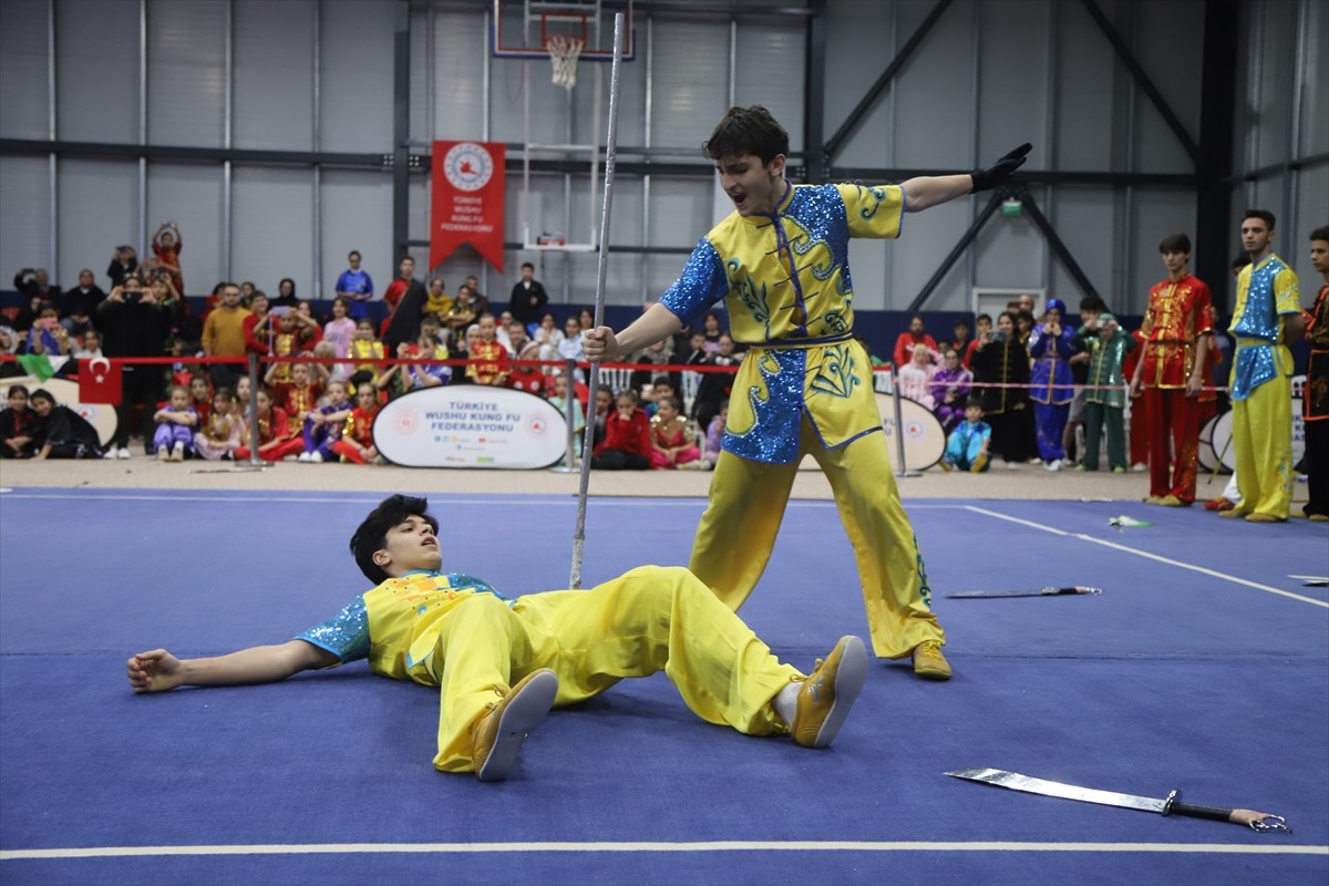 Türkiye Wushu Kung Fu Federasyonu ile Türkiye Gençlik Vakfı (TÜGVA) tarafından düzenlenen 2025...