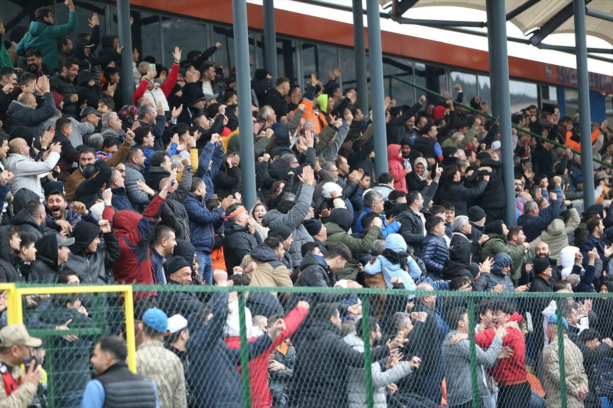 Ziraat Türkiye Kupası A Grubu ikinci hafta maçında Trabzonspor ile İskenderunspor takımları...