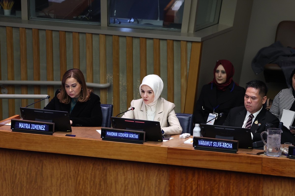 Aile ve Sosyal Hizmetler Bakanı Mahinur Özdemir Göktaş, Birleşmiş Milletler (BM) Genel Kurulundan...