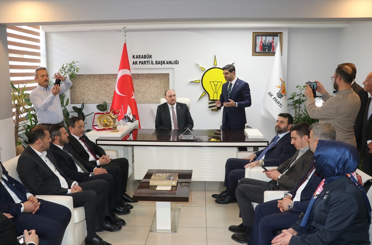 AK Parti Teşkilatlardan Sorumlu Genel Başkan Yardımcısı Ahmet Büyükgümüş, programları kapsamında...