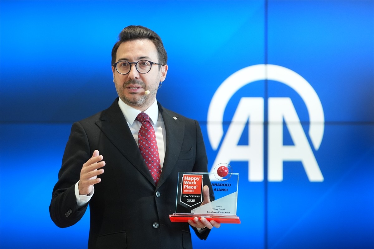 Anadolu Ajansı (AA), Happy Place to Work şirketi tarafından "Çok İyi Çalışan Deneyimi...
