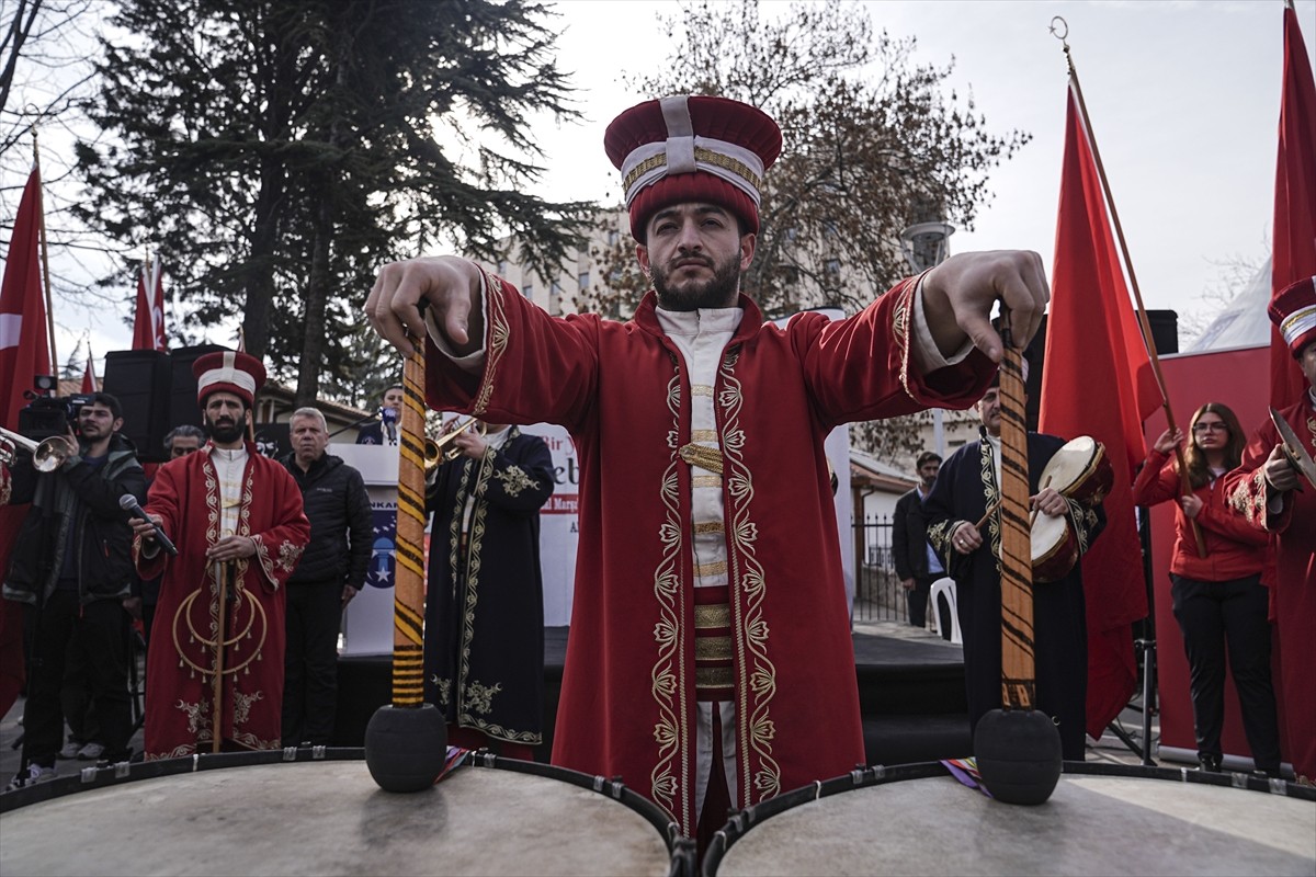 Başkentte 12 Mart İstiklal Marşı'nın Kabulü ve Mehmet Akif Ersoy'u Anma Günü dolayısıyla Taceddin...