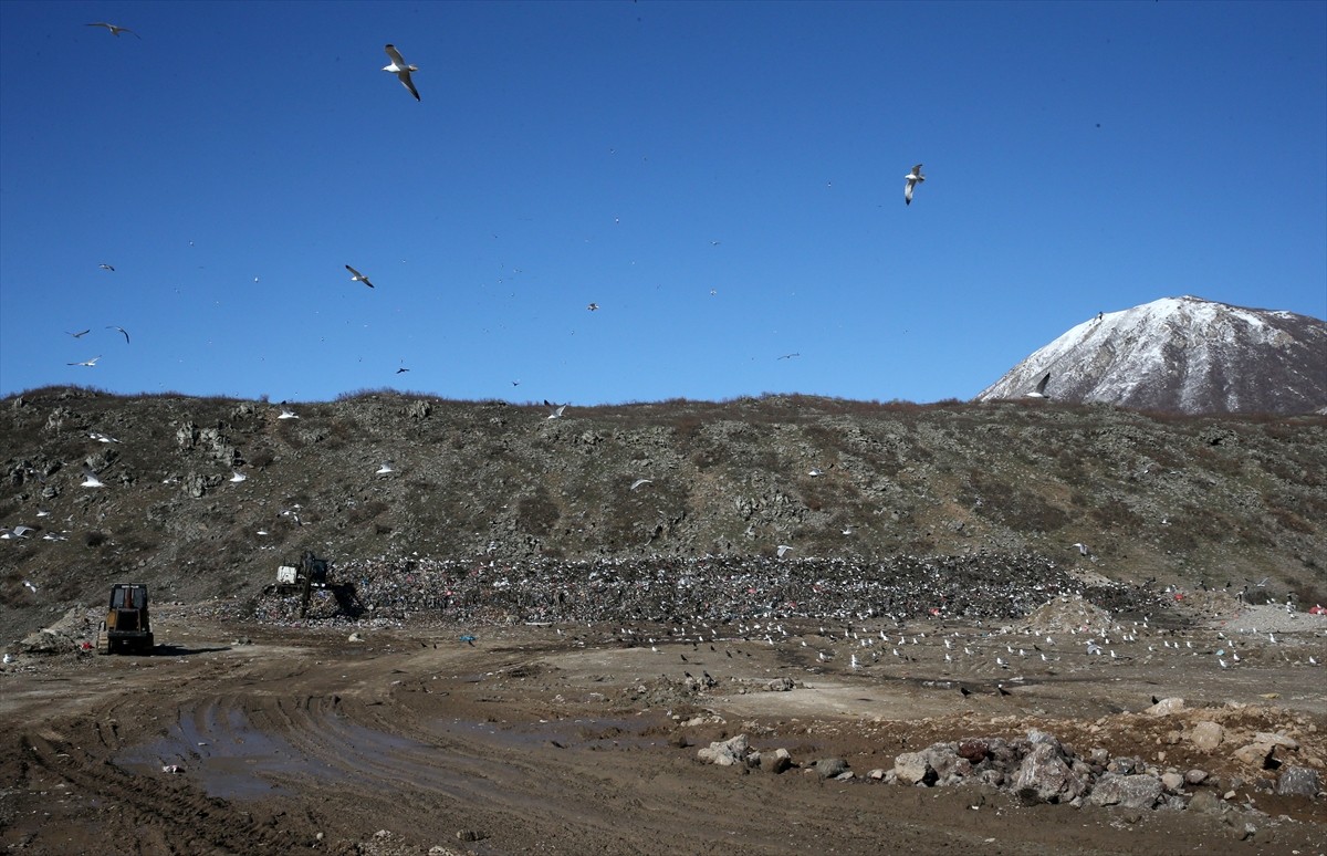 Bitlis'te 14 yıl önce kurulan Entegre Katı Atık Bertaraf Tesisi'nde işlenen çöpten üretilen...