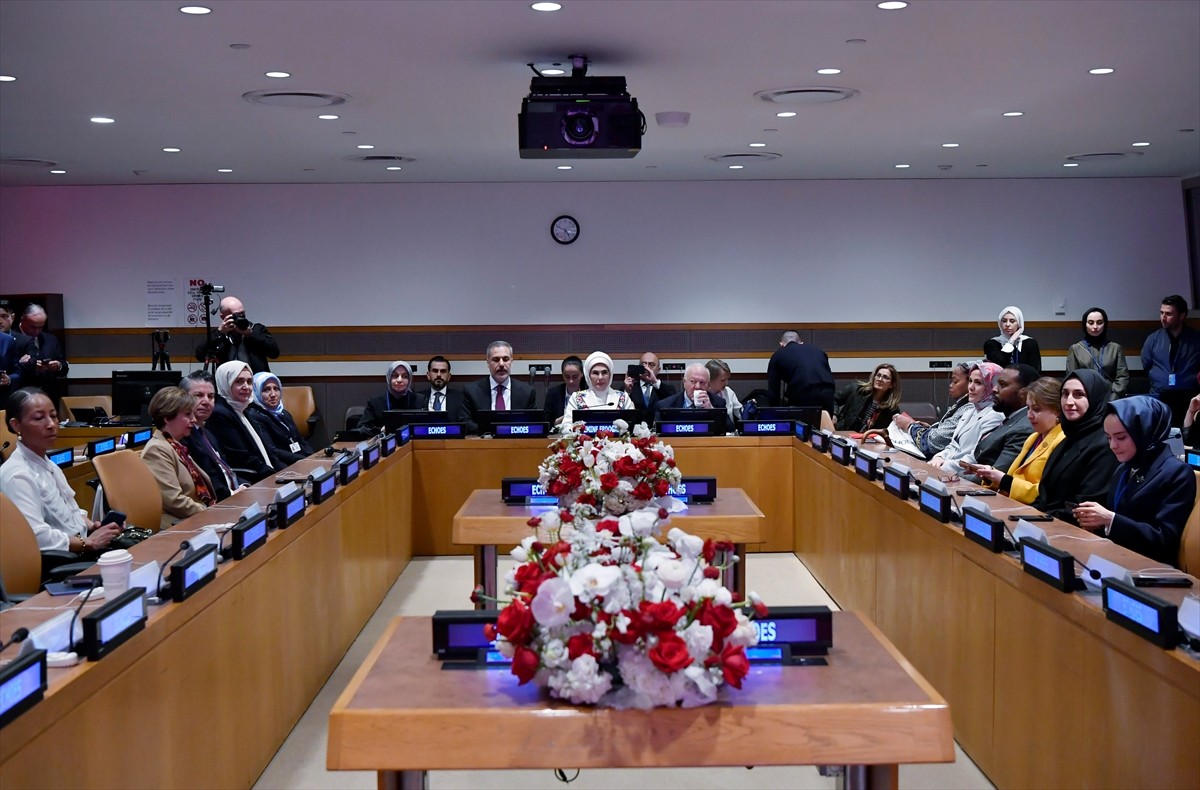 Cumhurbaşkanı Recep Tayyip Erdoğan’ın eşi ve Birleşmiş Milletler (BM) Sıfır Atık Yüksek Düzeyli...