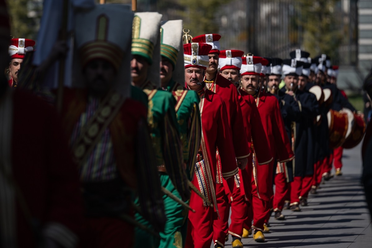 Cumhurbaşkanlığı Külliyesi'nde düzenlenen "Külliye'de Ramazan" etkinlikleri kapsamında "Jandarma...