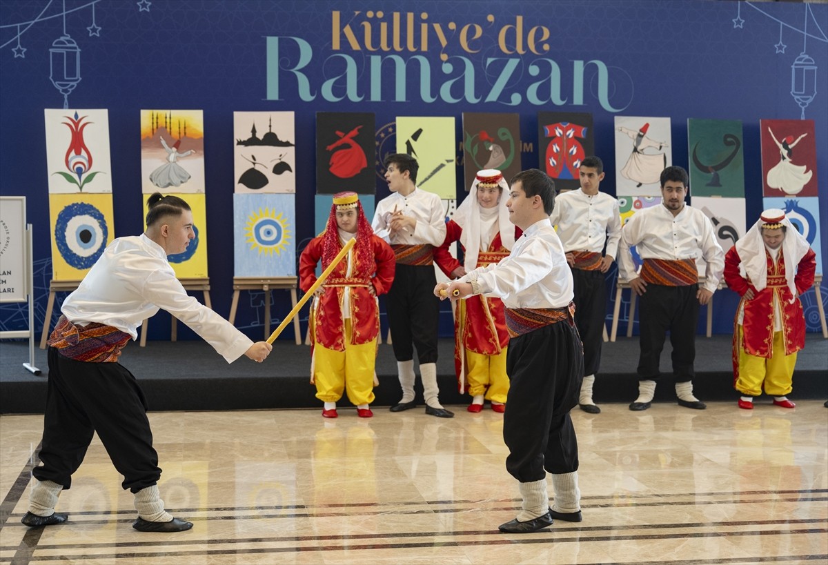 Cumhurbaşkanlığı Külliyesi'nde, "21 Mart Dünya Down Sendromu Farkındalık Günü" dolayısıyla...
