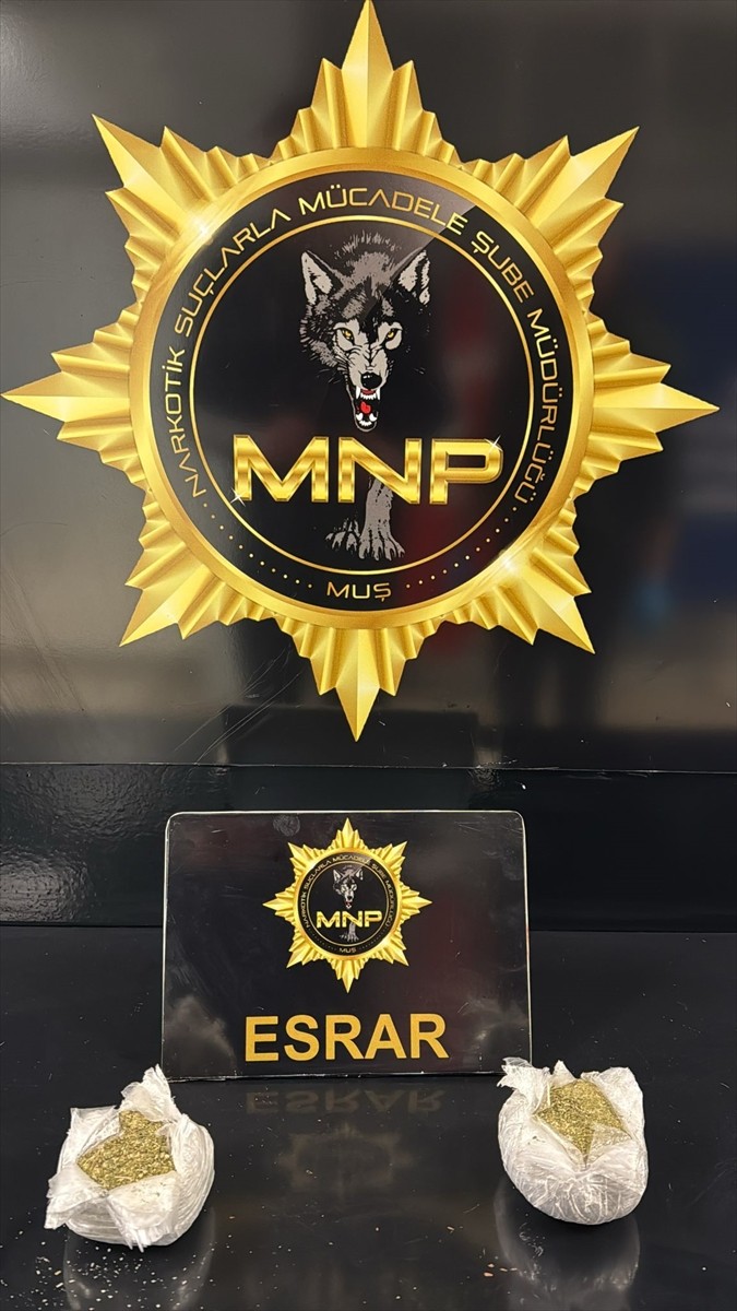 Muş'ta polis ekiplerince yapılan uyuşturucu operasyonunda 2 şüpheli gözaltına alındı. Yapılan...