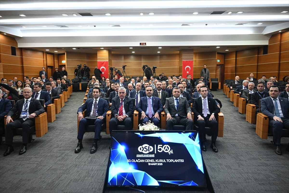 Otomotiv Sanayii Derneği'nin (OSD) 50'nci Olağan Genel Kurulu, İstanbul Sanayi Odası Fazıl Zobu...