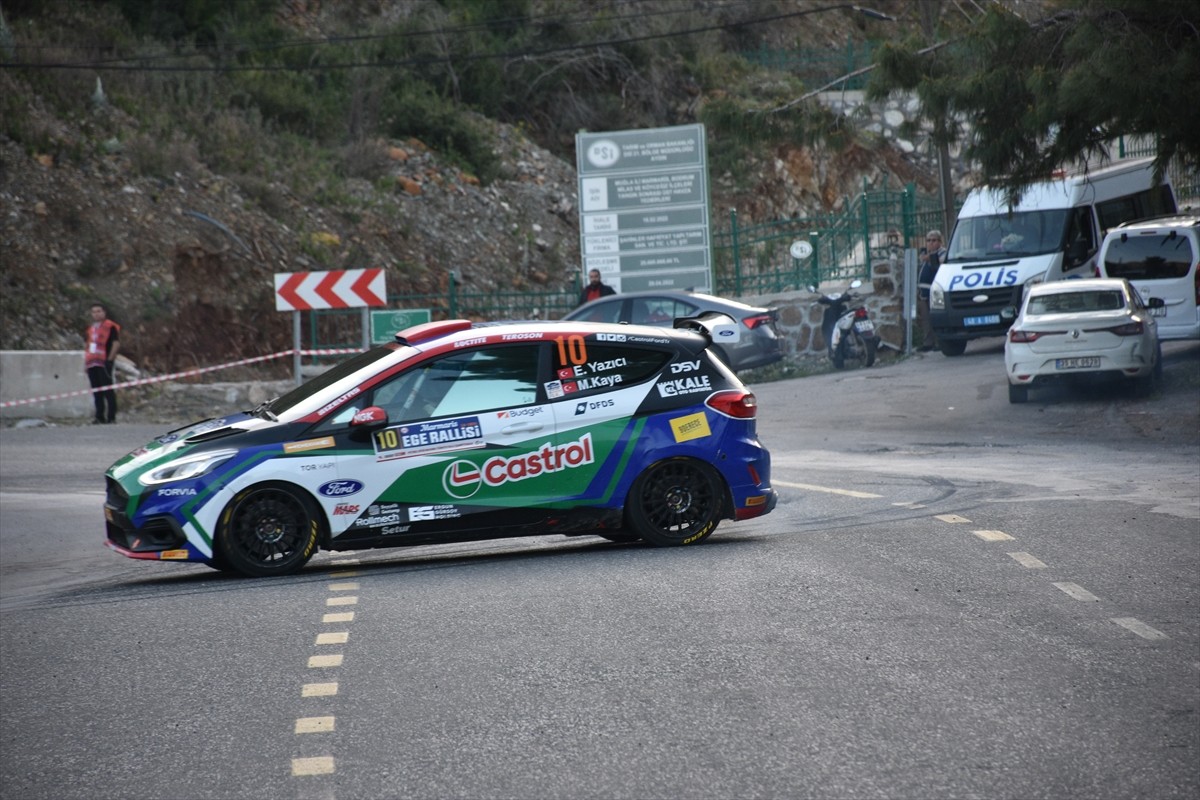 Petrol Ofisi Maxima 2025 Türkiye Ralli Şampiyonası'nın ilk ayağı Marmaris Ege Rallisi, Muğla'nın...
